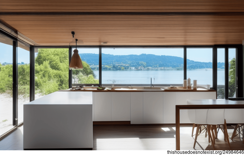 Designing a Zurich Beach Home with a Sustainable, Eco-Friendly Kitchen