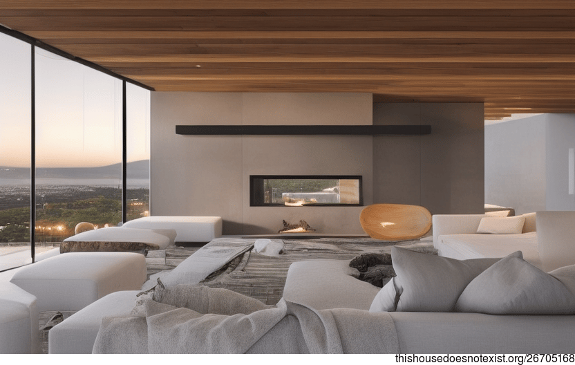 Madrid's modern, eco-friendly homes with a view of the sunset