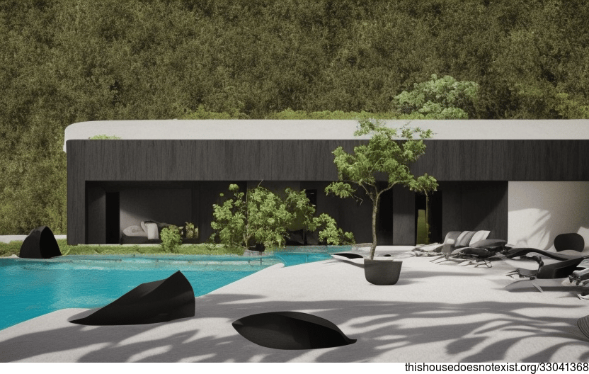 A Sustainable, Eco-Friendly Home with a Maximalist Exterior and a Spectacular View of the Beach