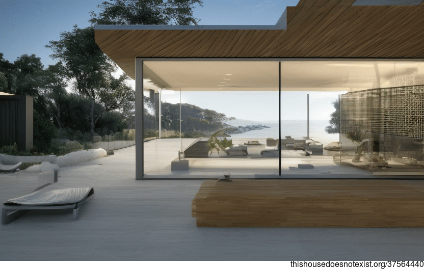 A Modern Architecture Home with a View of Buenos Aires, Argentina