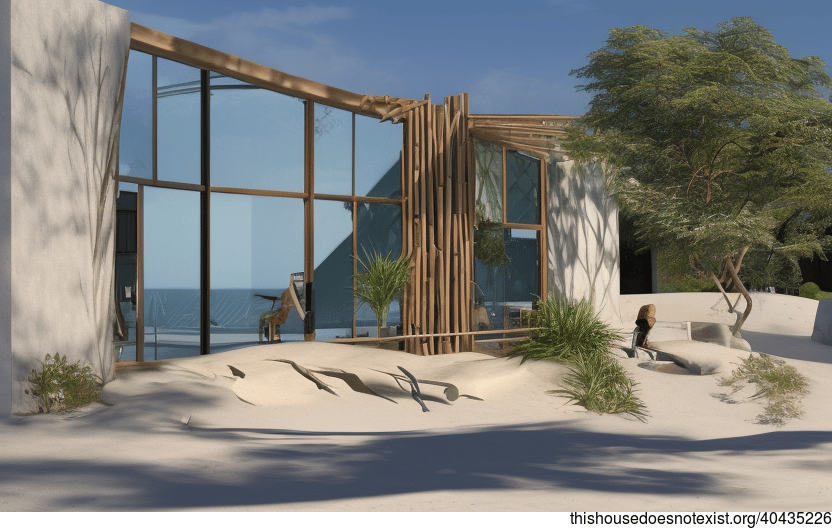 A Modern Beach House in Johannesburg, South Africa This modern