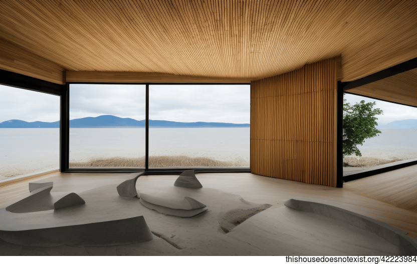 A Modern Beach House with a View in Montreal, Canada