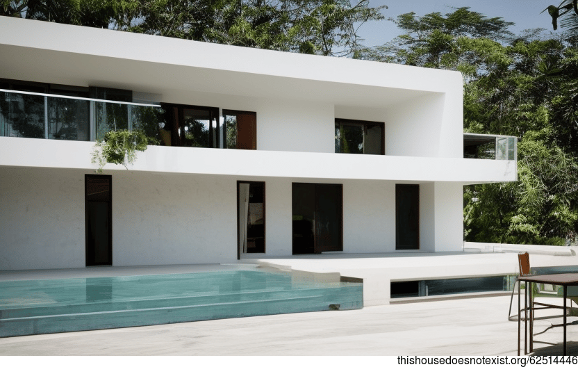 A Modern, Eco-Friendly Home with a View in Jakarta, Indonesia