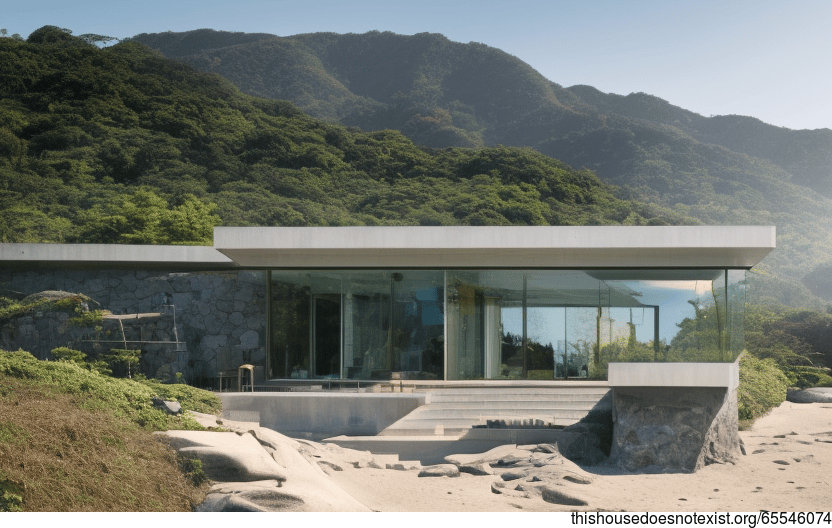 A Modern Retreat with an Unobstructed View of the Seoul Coastline