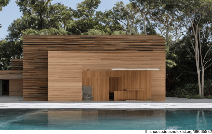 Tribal Modern House Exterior Architecture Ideas Designed By AI   68065932 