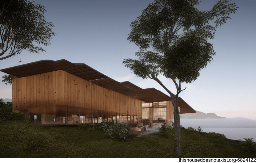 A Wood and Stone Masterpiece in Florianopolis, Brazil
