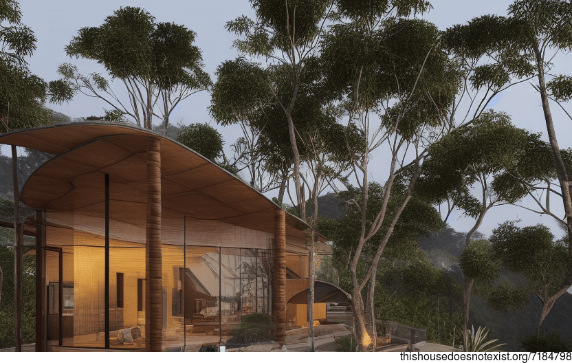 The Bamboo and Stone House in Florianopolis, Brazil