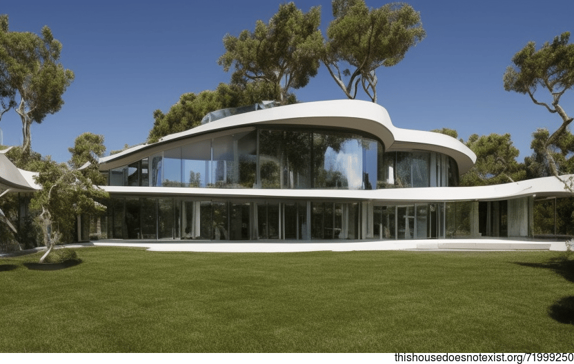 A Modern House With an Exterior Designed to Withstand the Beach and 4pm Sun in Madrid, Spain