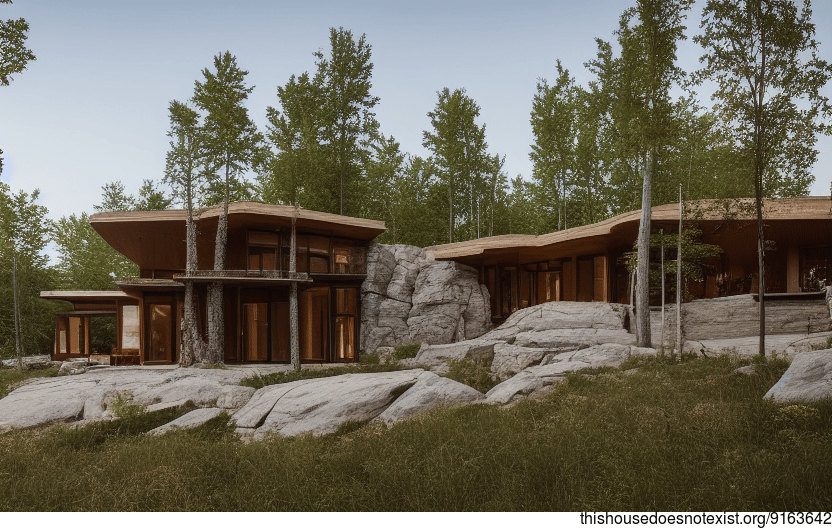 A Curved, BambooExposed Home in Ottawa, Canada Architecture Ideas